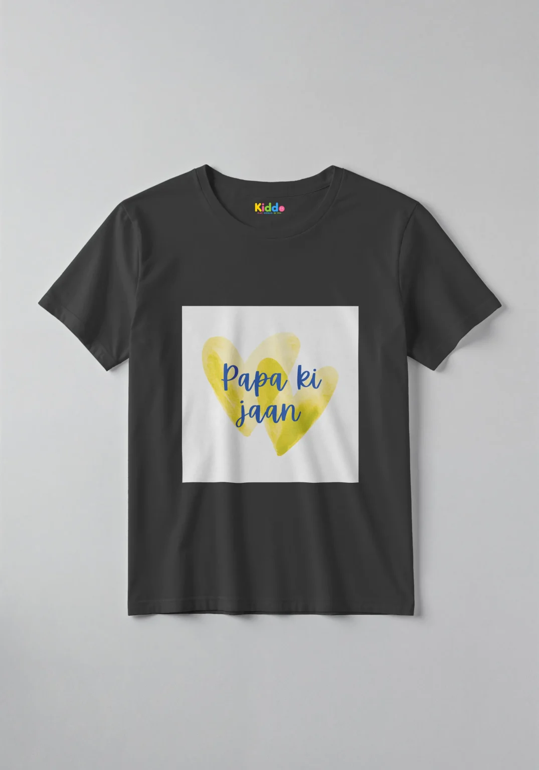 Papa Blue Family Tee – Kids Graphic T-Shirt