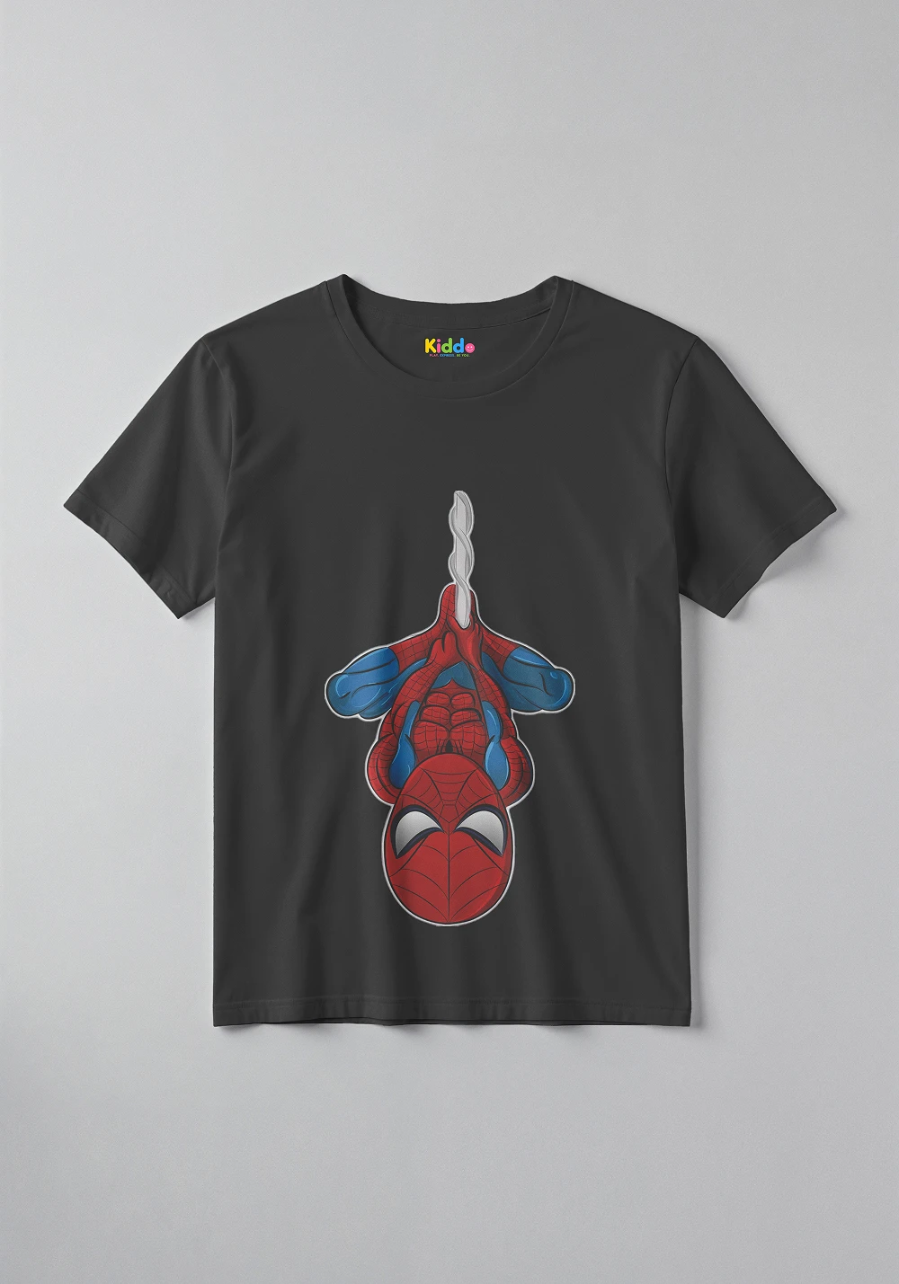 Spider Reflection Hero Kids Tee – Superhero Style Graphic T-Shirt for Boys & Girls