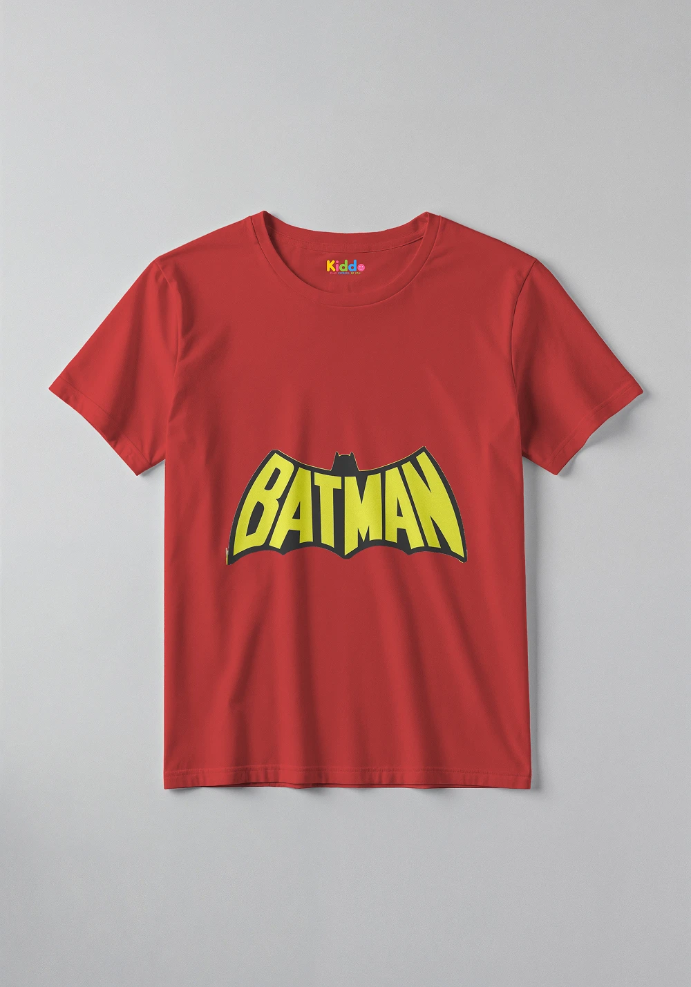 Batman Cutout Hero Tee – Stylish Superhero T-Shirt for Kids