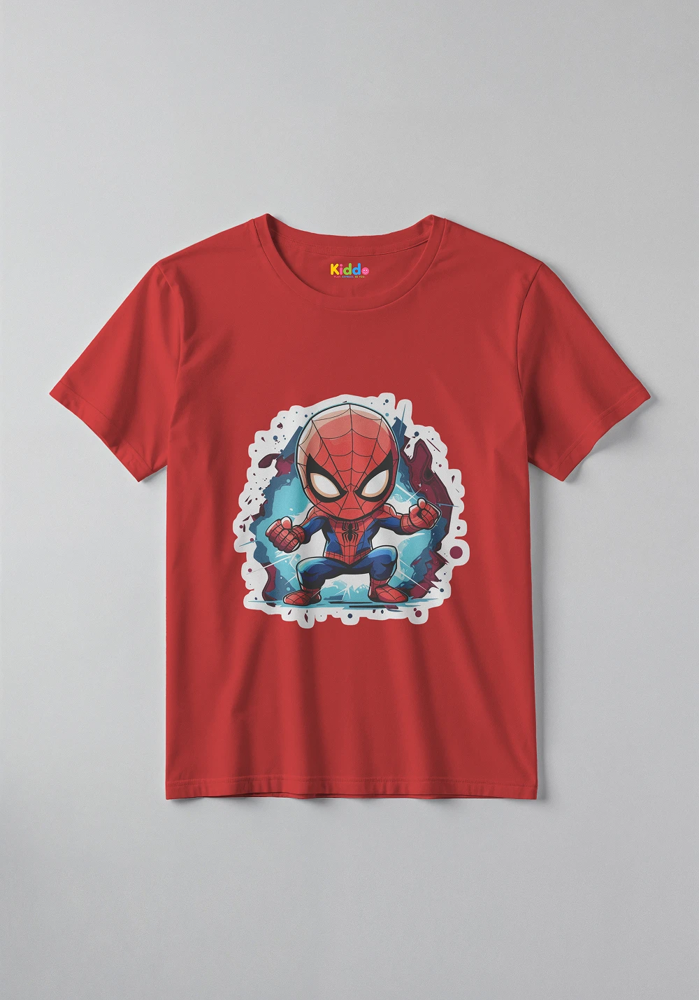 Baby Spider Kids Tee – Cute Spider Cartoon T-Shirt for Kids