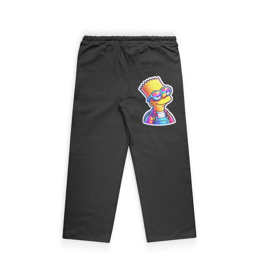 Simpson Trousers for Kids – Cartoon Graphic Cotton Trousers